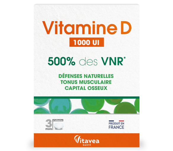 Vitamin D 1000 UI Vitavea - Packung mit 90 Tabletten