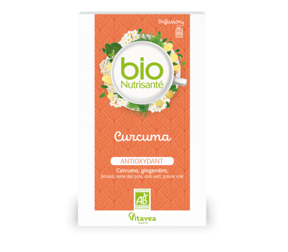 Kurkuma Antioxidans Infusion Nutrisanté - Box mit 20 Beuteln - image 1