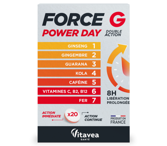 Force G Power Day Vitavea - Packung mit 20 Tabletten - image 1