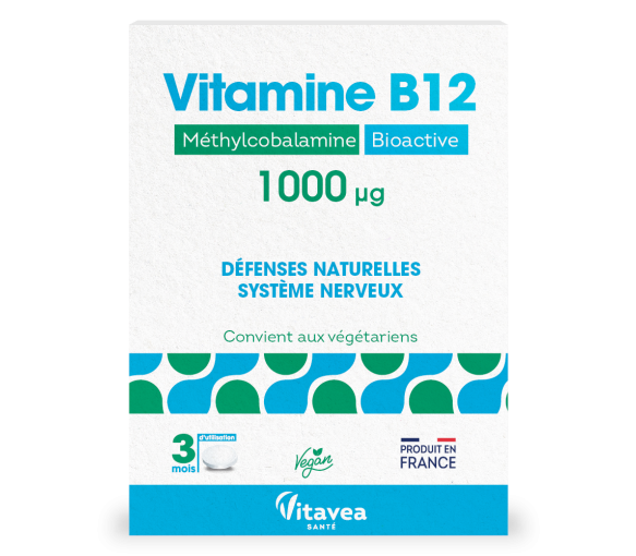Vitamin B12 1000 µg Vitavea - Packung mit 90 Tabletten - image 1