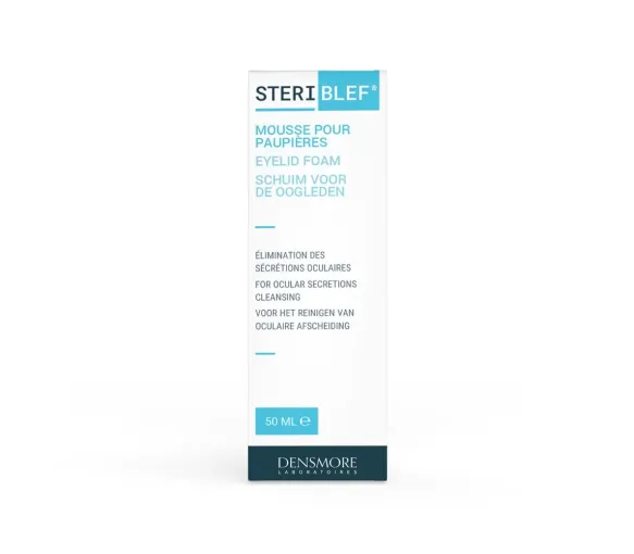 Steriblef Schaum für Augenlider Densmore - Spray von 50 ml