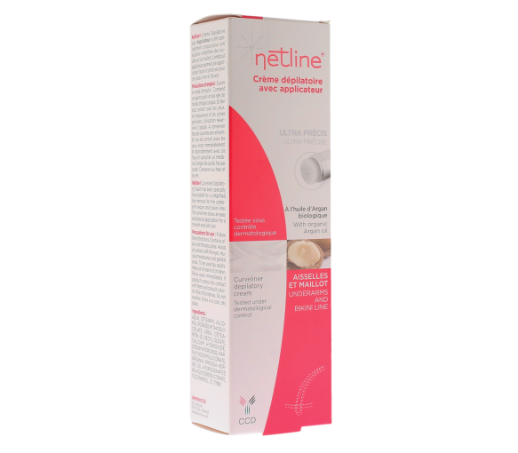 Enthaarungscreme mit Applikator Netline - 100ml Tube + 1 Applikator - image 1