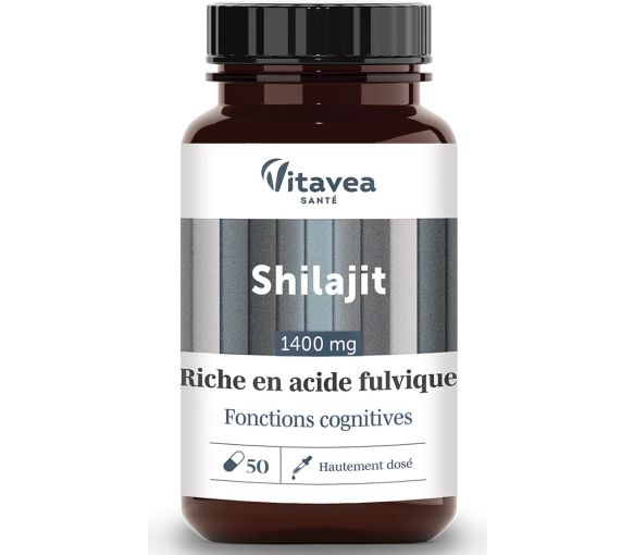 Shilajit 1400mg Vitavea - Dose von 50 Kapseln