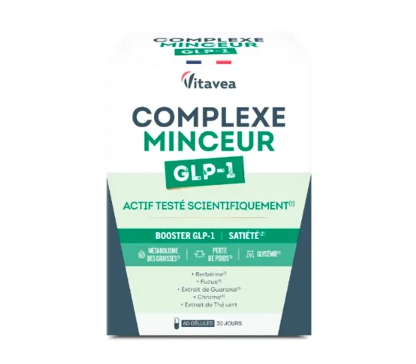 Komplexe Gewichtsreduktion GLP-1 Vitavea - Packung mit 60 Kapseln