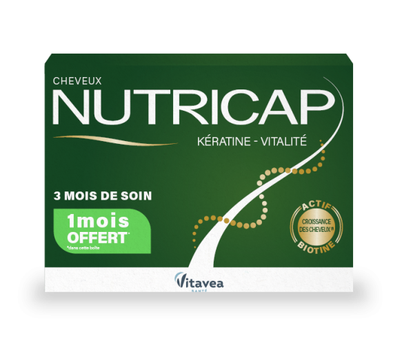 Nutricap Keratin Vitality Vitavea - Packung mit 90 Kapseln - image 1