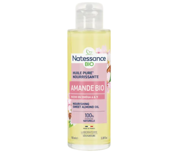 Reines Bio-Mandelöl Natessance - Flasche 100 ml