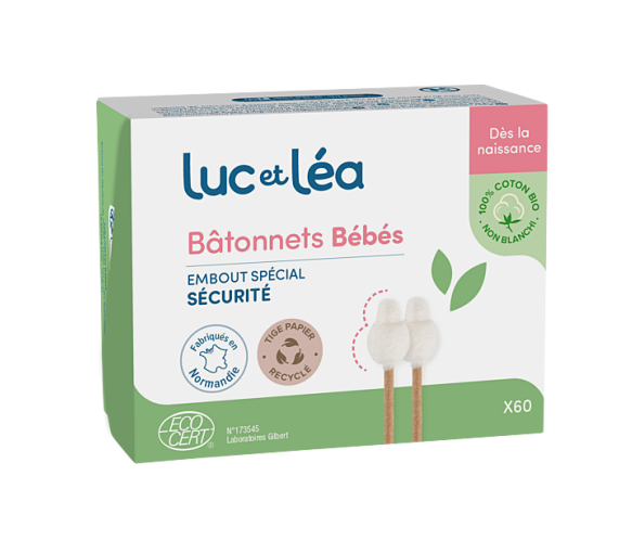 Baby Sticks Luc und Léa - Packung mit 60 Sticks