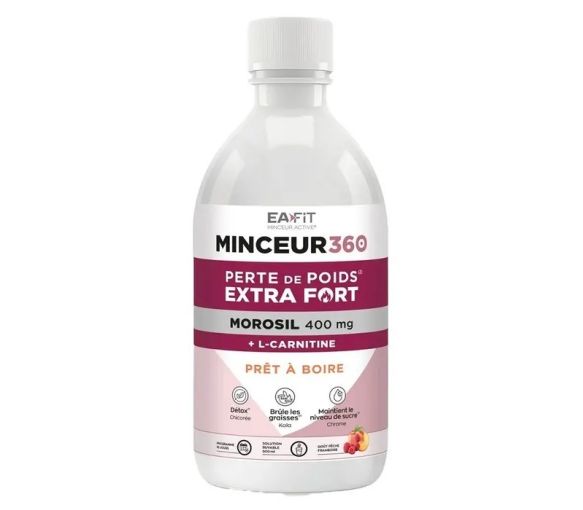 Mager 360 Morosil Geschmack Pfirsich Himbeere Eafit - Flasche 500ml - image 1