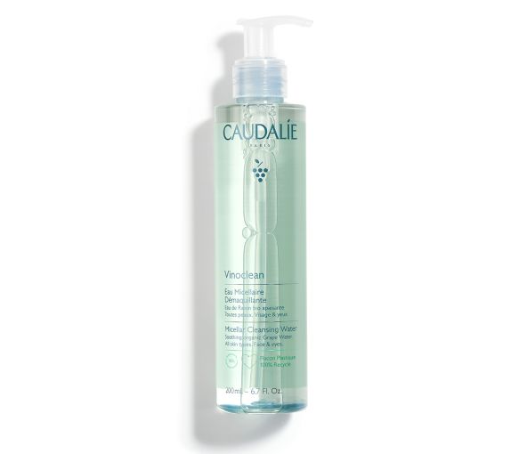 Mizellen-Reinigungswasser Vinoclean Caudalie - Pumpflasche 200 ml