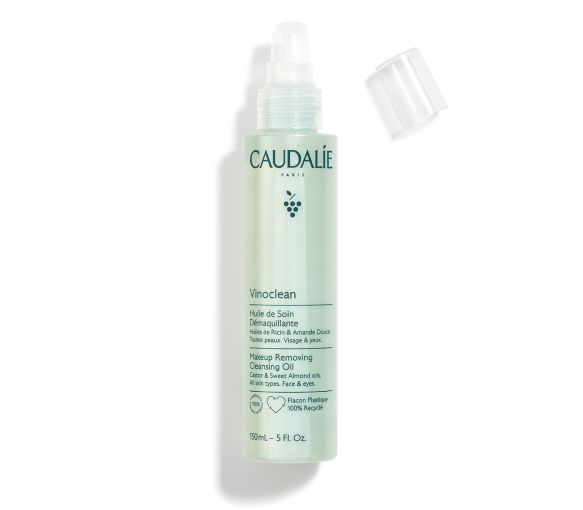 Reinigendes Pflegeöl Vinoclean Caudalie - Pumpflasche mit 150 ml