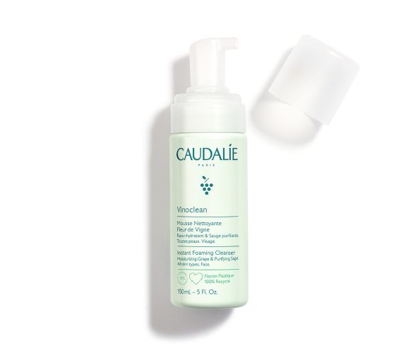 Vinoclean Reinigungsschaum Blüten der Rebe Caudalie - Pumpflasche mit 150 ml