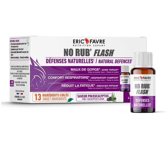 No rub'flash natürliche Abwehrkräfte Eric Favre - Box mit 12 Shots à 10 ml - image 1