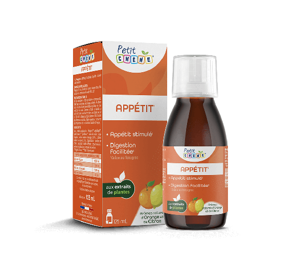 Sirop Petit Chêne Appetit Die 3 Eichen - Flasche von 125 ml