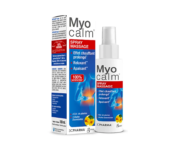 Myocalm Spray Muskelkontraktionen 3C Pharma - Spray mit 100 ml