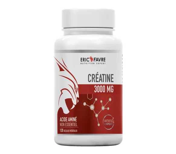 Kreatin 3000mg Eric Favre - Dose von 120 Kapseln