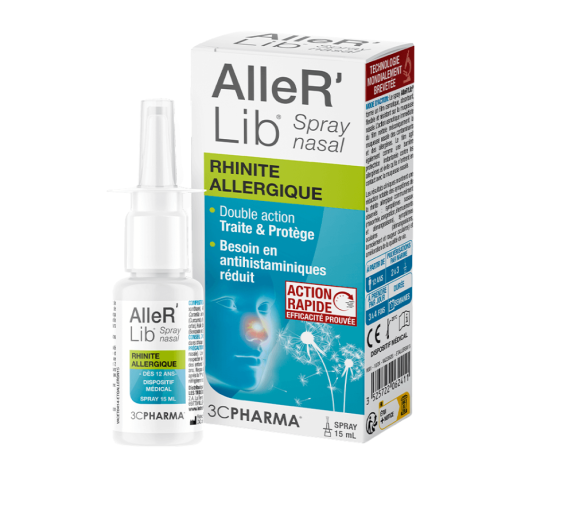 Aller'lib Nasenspray 3C Pharma - Spray von 15ml