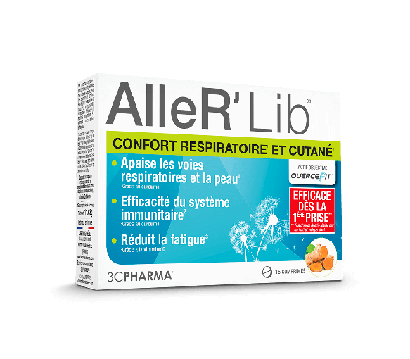 AlleR'Lib Atem- und Hautkomfort 3C Pharma - Packung mit 15 Tabletten