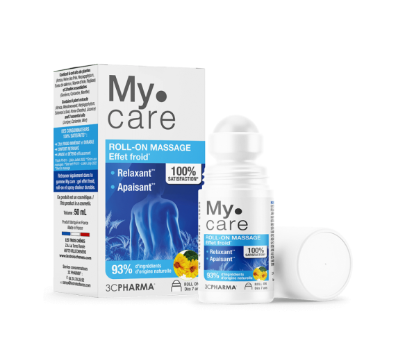 My Care Roll-on zur Massage mit Kühleffekt 3C Pharma - Roll-on mit 50 ml