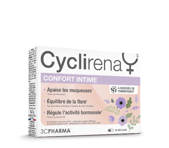 Cyclirena Intimkomfort 3C Pharma - Packung mit 30 Kapseln