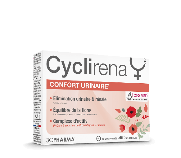 Gystinat Fort Harnwegsbeschwerden 3C Pharma - Packung mit 30 Tabletten