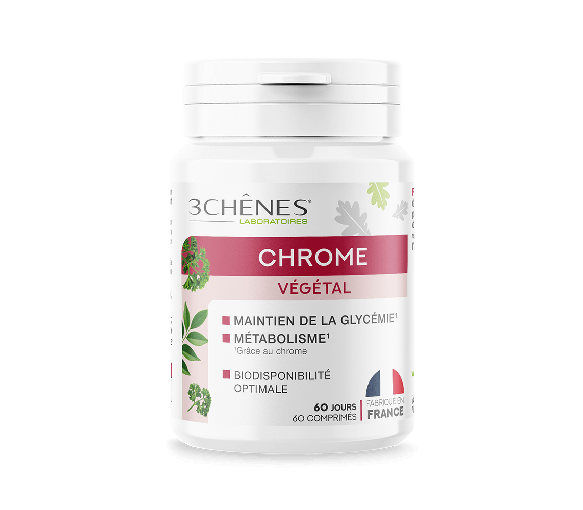 OligoVégétal Chrom bio 3 Eichen - Dosis von 60 Tabletten