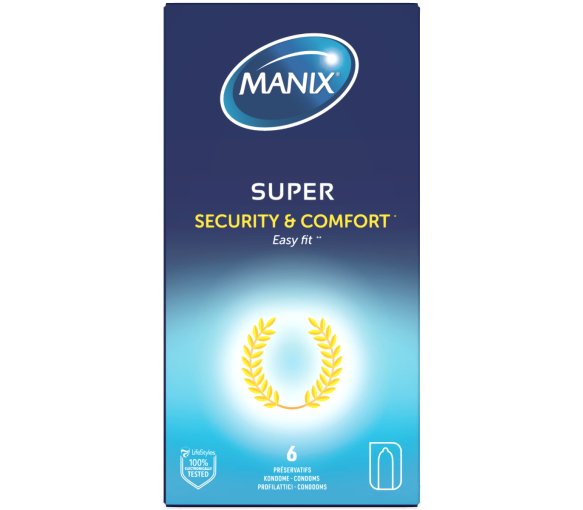 Super Manix Kondome - Schachtel mit 6 Kondomen - image 1