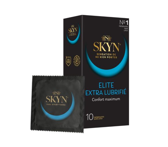 Skyn Extra Gleitende Latexfreie Kondome Manix - Schachtel mit 10 Kondomen - image 1