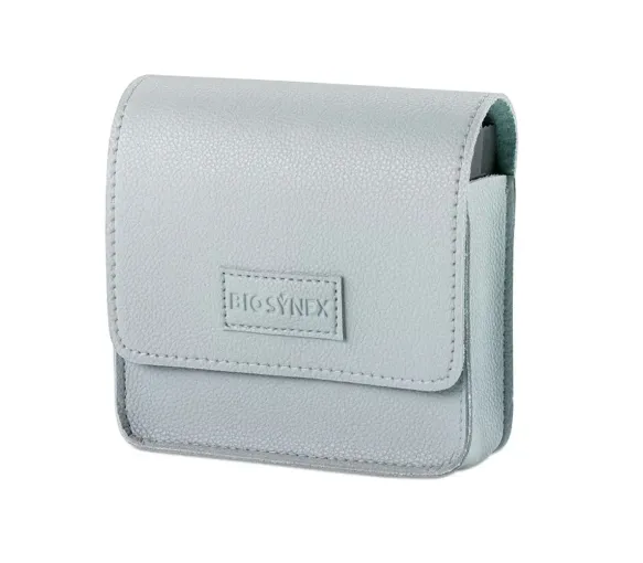 Grauer Pillenbox Biosynex - eine wöchentliche Pillenbox