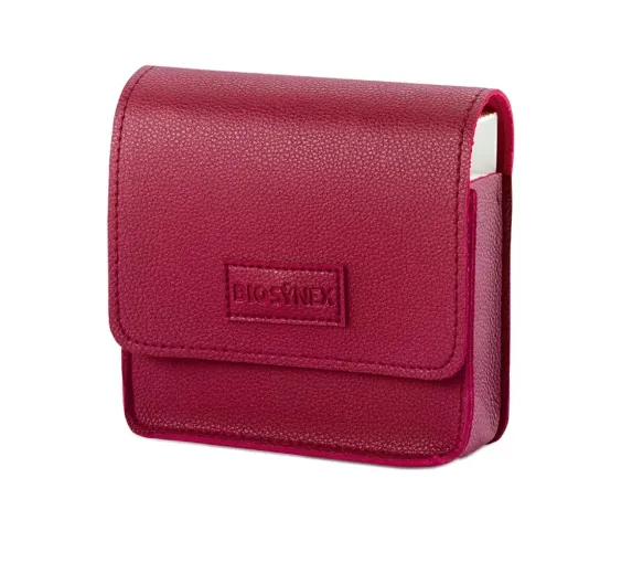 Roter Pillenbox Biosynex - eine Wochenpillenbox