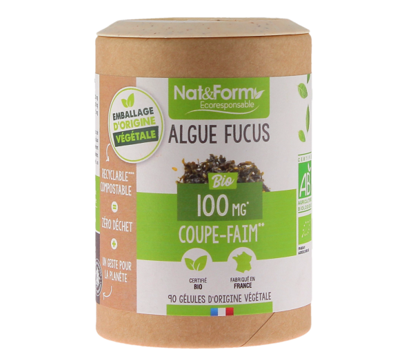 Fucus-Algen Ecoresponsable Nat&Form - Dose von 60 Kapseln - image 1