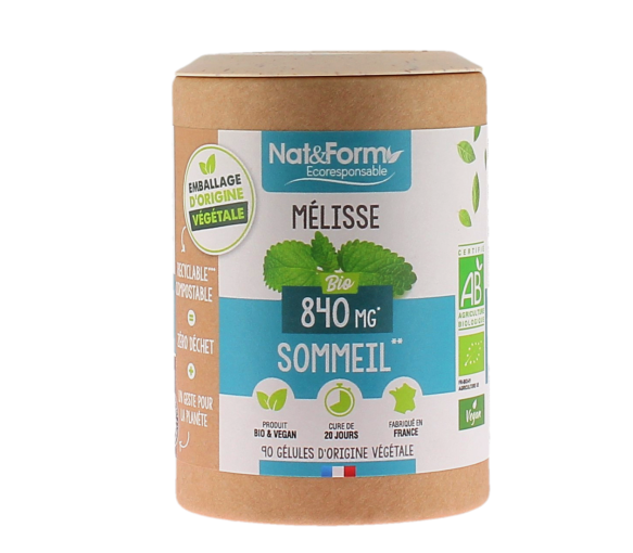 Melisse Ecoresponsable Nat&Form - Dose von 60 Kapseln - image 1