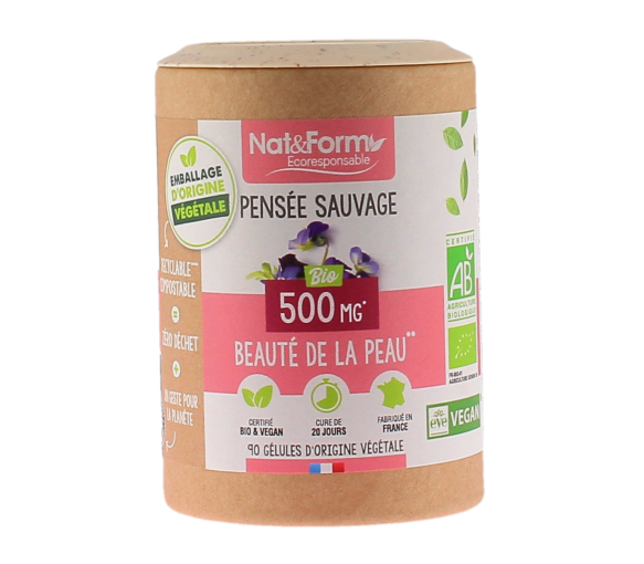 Wilde Gedanken Ecoresponsable Nat&Form - Dose mit 60 Kapseln - image 1
