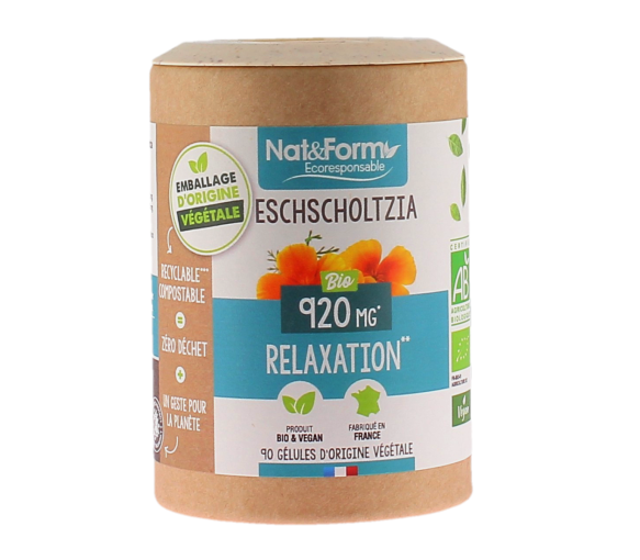 Escholtzia Ecoresponsable Nat&Form - Dose von 60 Kapseln - image 1