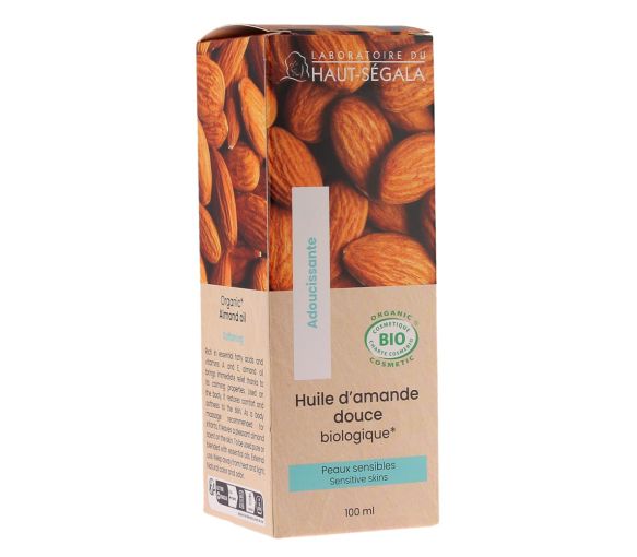 Bio Süßmandelöl Hautpflegend Laboratoire Haut-Ségala - Flasche 100 ml - image 1