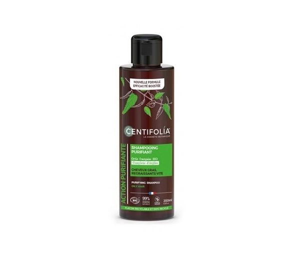 Reinigendes Shampoo für fettiges Haar Bio Centifolia - Flasche mit 200ml
