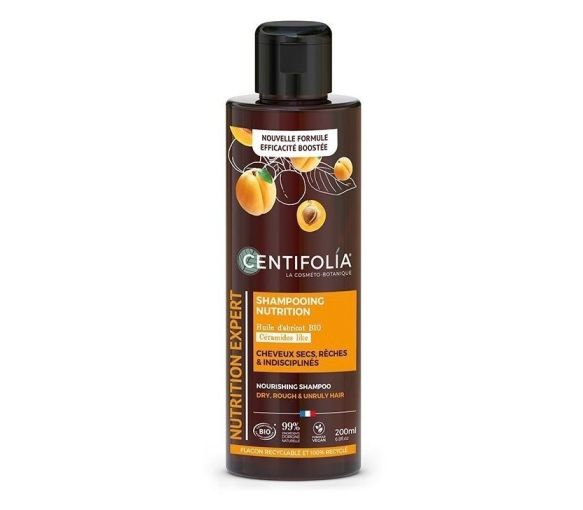 Shampoo für trockenes Haar mit Bio-Aprikosenöl - 200ml Flasche