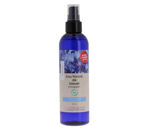 Bio Kornblumenblütenwasser Laboratoire Haut-Ségala - Spray von 250 ml