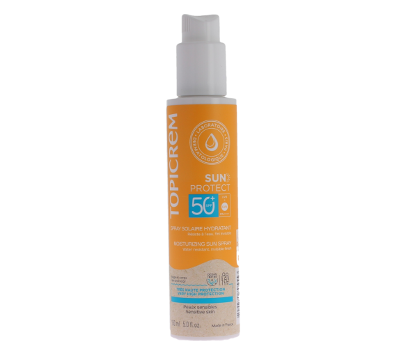 Sonnenschutz-Hydratisierungsspray SPF 50+ Topicrem - Spray mit 150 ml - image 1