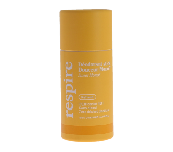 Deodorant Stick Sanftheit Monoi Effektivität 48h Respire - Stick von 50g - image 1