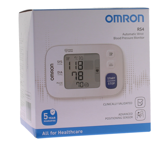 Elektronisches Handgelenktensiometer RS4 Omron - Box mit einem Tensiometer + Manschette - image 1
