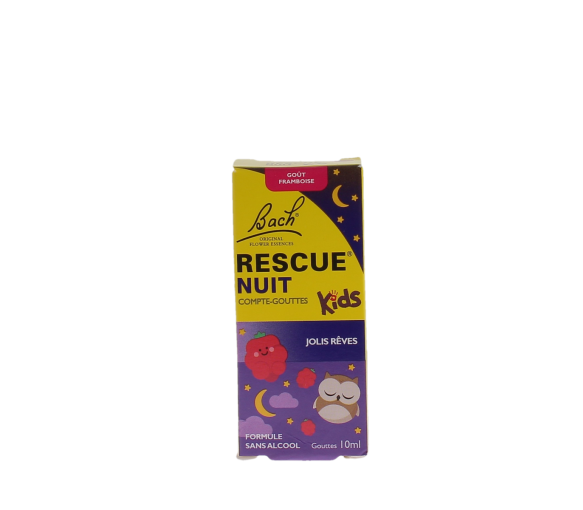 Rescue Nacht Kinder Tropfen schöne Träume Himbeergeschmack - Flasche mit 10ml - image 1