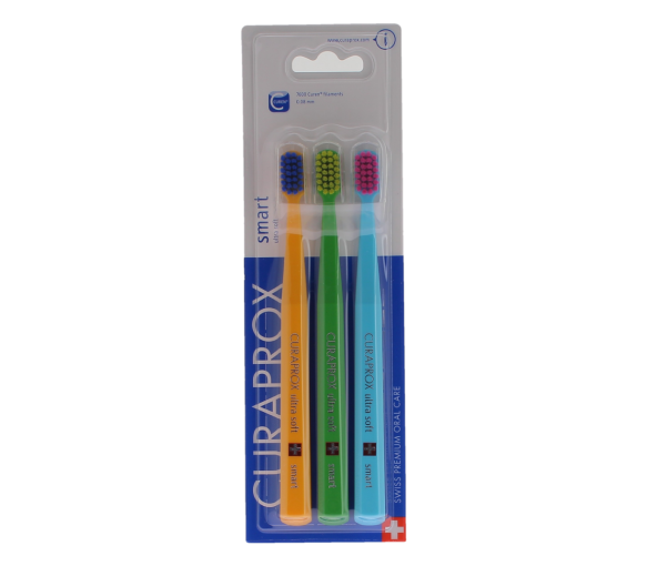 Curaprox cs smart ultra soft Zahnbürste - 3er-Pack Zahnbürsten - image 1