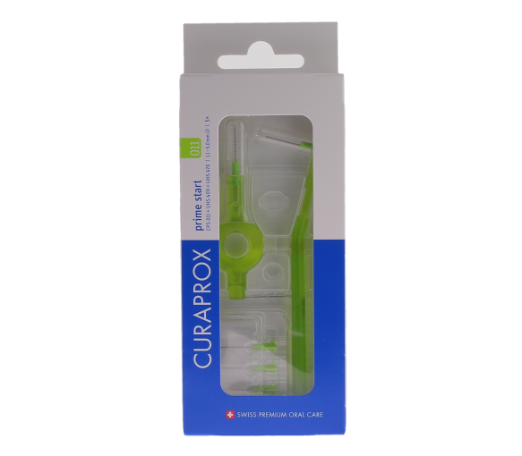 Set von Interdentalbürsten Prime Start Größe 011 Curaprox - Packung mit 5 Bürsten - image 1