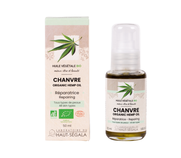 Bio-Hanföl Haut-Ségala - Flasche mit 100 ml