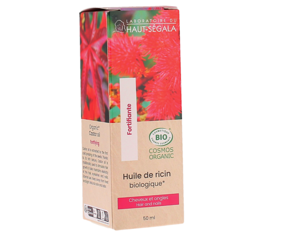 Bio-Rizinusöl Stärkend Laboratoire Haut-Ségala - Flasche 50 ml