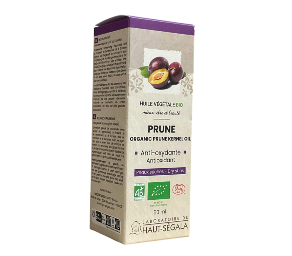 Bio-Pflaumenöl antioxidativ Laboratoire Haut-Ségala - Flasche 50 ml - image 1