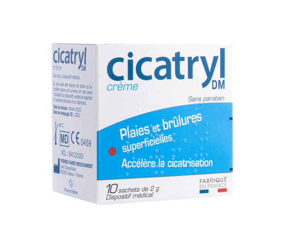 Cicatryl DM Creme in Einzeldosisbeuteln - Schachtel mit 10 Beuteln zu 2g - image 1