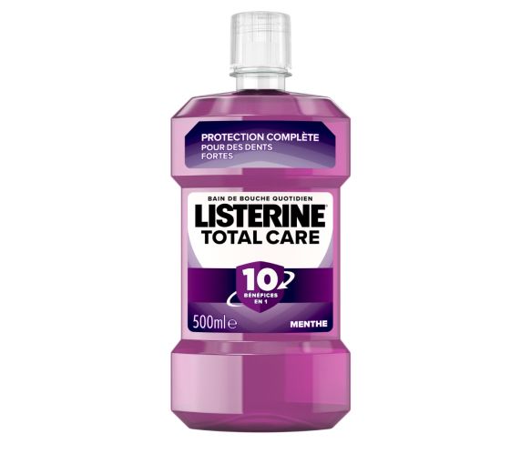 Mundspülung Total Care Geschmack Minze Listerine - Flasche 500 ml - image 1