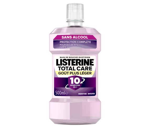 Mundspülung Total Care sanfte Minze Listerine - Flasche 500 ml - image 1