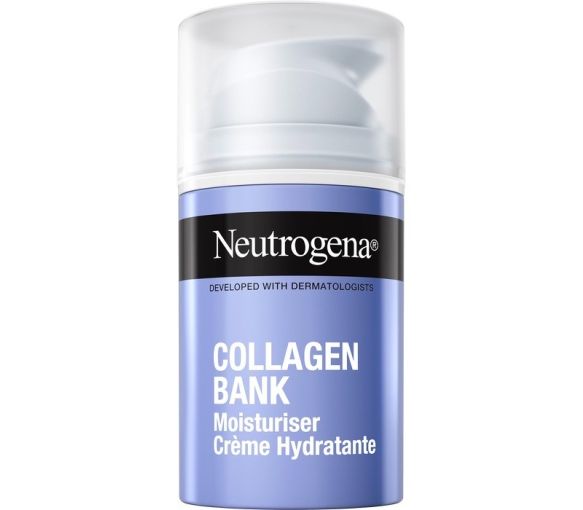 Collagen Bank Feuchtigkeitscreme für das Gesicht Neutrogena - Pumpflasche mit 50 ml